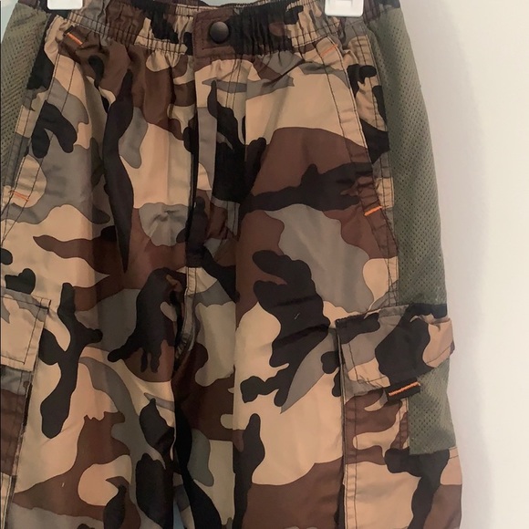 Camo pants netted pockets 10/12 elastic pants boys - Picture 2 of 6